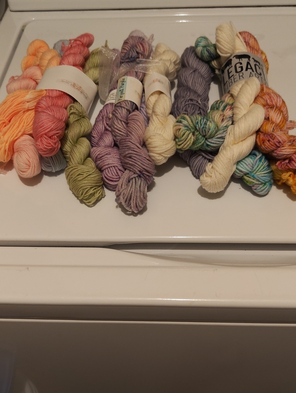 Assorted Pastel Yarn Skein Bundle - Home Storage & Organization